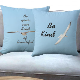 Seagull in Flight Kussen