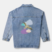 Seagull in the Clouds  Denim Jacket (Achterkant)