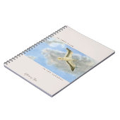 Seagull in the clouds notitieboek (Linkerzijde)