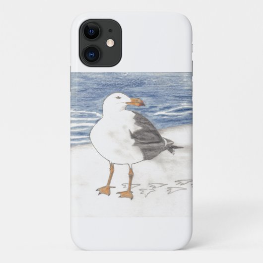 SEAGULL iPhone 11 hoesje (Achterkant)