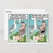 SEAGULL JOKE. BRIEFKAART (Voorkant / Achterkant)