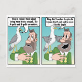 SEAGULL JOKE. BRIEFKAART (Voorkant)
