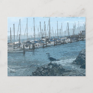 Seagull Keeping Watch Briefkaart