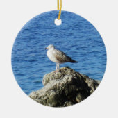 Seagull Keramisch Ornament (Voorkant)