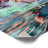 Seagull Landing op Candlewood Lake Custom Art Poster (Hoek)