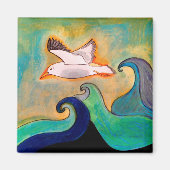 Seagull magnet (Voorkant)