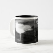 SEAGULL-Mok Tweekleurige Koffiemok (Voorkant links)