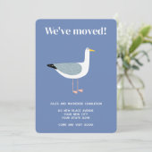 Seagull Moving New Home Aankondiging (Staand voorkant)