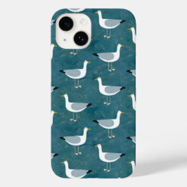 Seagull Nautical Case-Mate iPhone 14 Hoesje