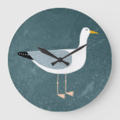 Seagull Nautical Grote Klok (Voorkant)