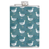 Seagull Nautical Heupfles (Voorkant)