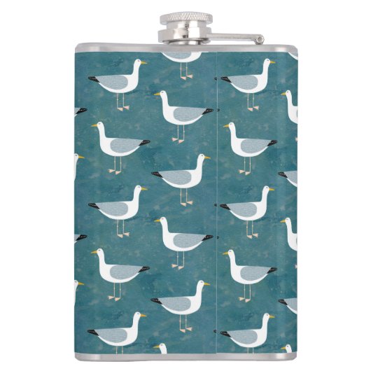 Seagull Nautical Heupfles (Achterkant)