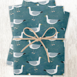 Seagull Nautical Inpakpapier Vel