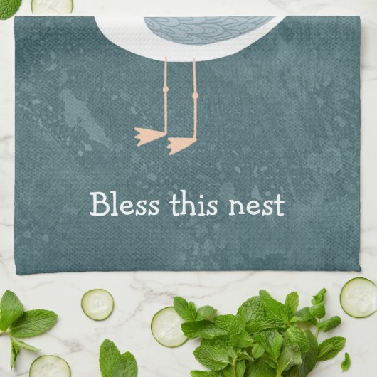 Seagull Nautical Theedoek (Gevouwen)