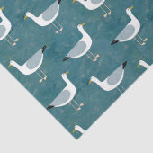 Seagull Nautical Tissuepapier (Detail)