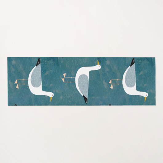 Seagull Nautical Yogamat (Achterkant (horizontaal))