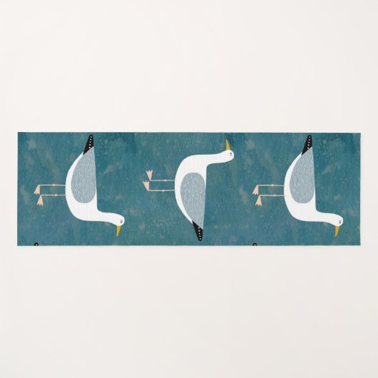 Seagull Nautical Yogamat (Voorkant (horizontaal))