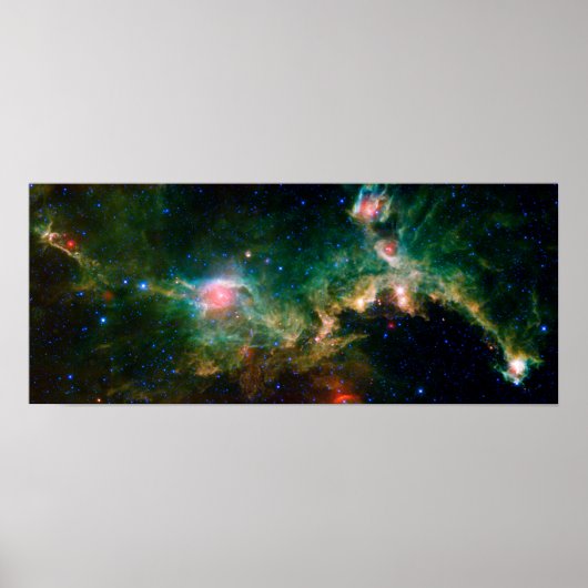 Seagull Nebula NASA Space Poster (Voorkant)