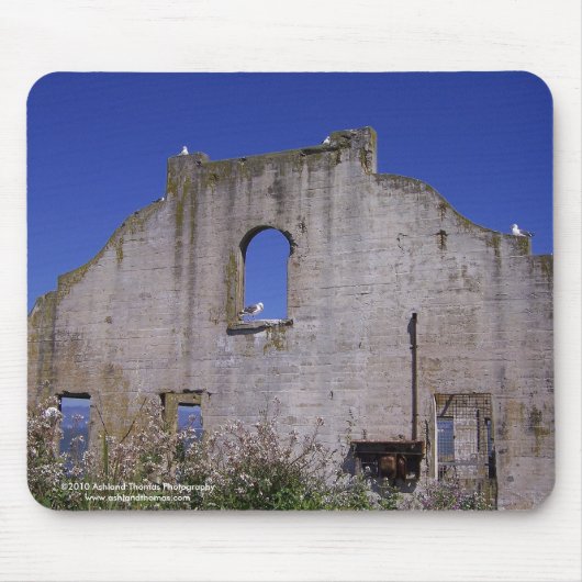 Seagull Nesting Ground Mousepad Muismat (Voorkant)