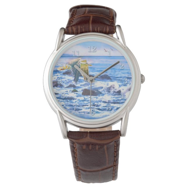 SEAGULL OCEAN PLAYGROUND HORLOGE (Voorkant)