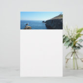 Seagull op het eiland Anacapa op de Kanaaleilanden Briefpapier (Staand voorkant)