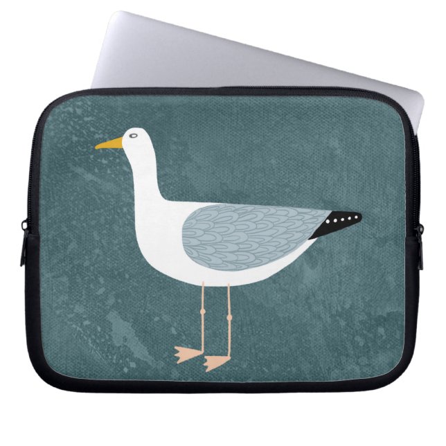 Seagull Permanent Laptop Sleeve (Voorkant)
