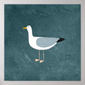 Seagull Permanent Poster (Voorkant)