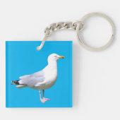 Seagull Permanent Sleutelhanger (Achterkant)