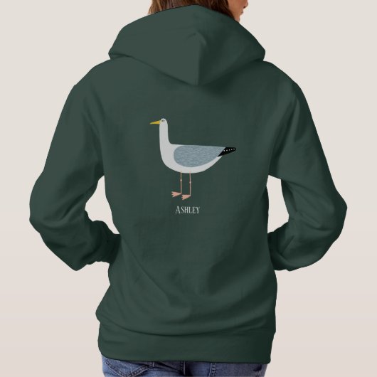 Seagull Personalized Hoodie (Achterkant)