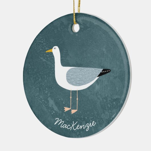 Seagull Personalized Keramisch Ornament (Links)