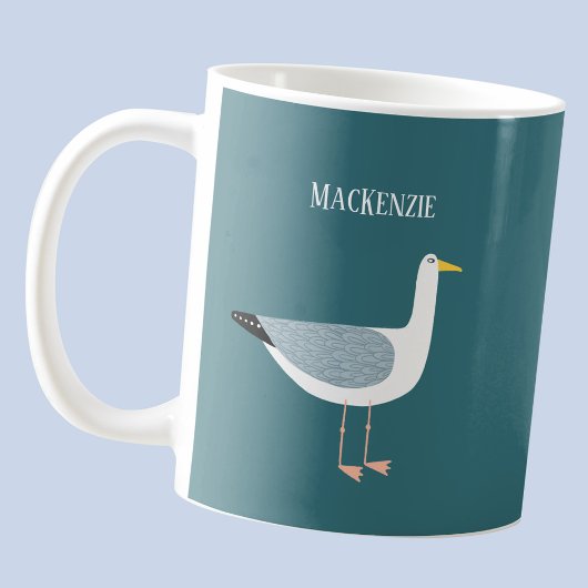 Seagull Personalized Koffiemok