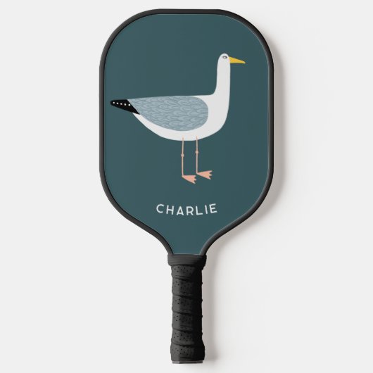 Seagull Personalized Pickleball Paddle (Voorkant)