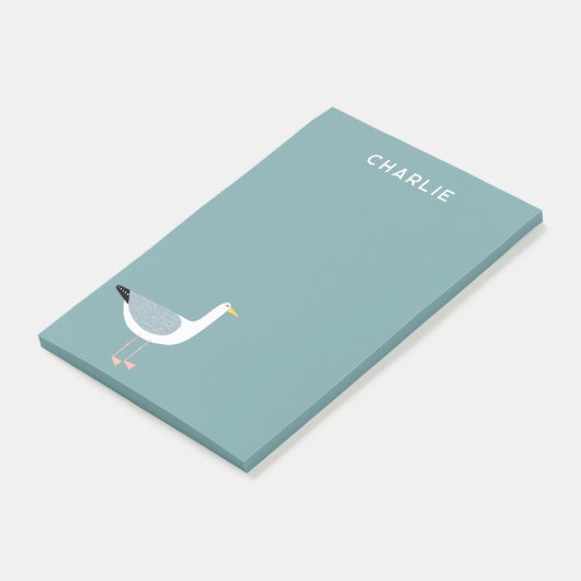 Seagull Personalized Post-it® Notes (Schuin)