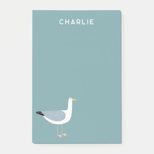 Seagull Personalized Post-it® Notes (Voorkant)