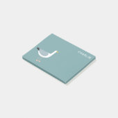 Seagull Personalized Post-it® Notes (Schuin)