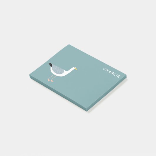 Seagull Personalized Post-it® Notes (Schuin)