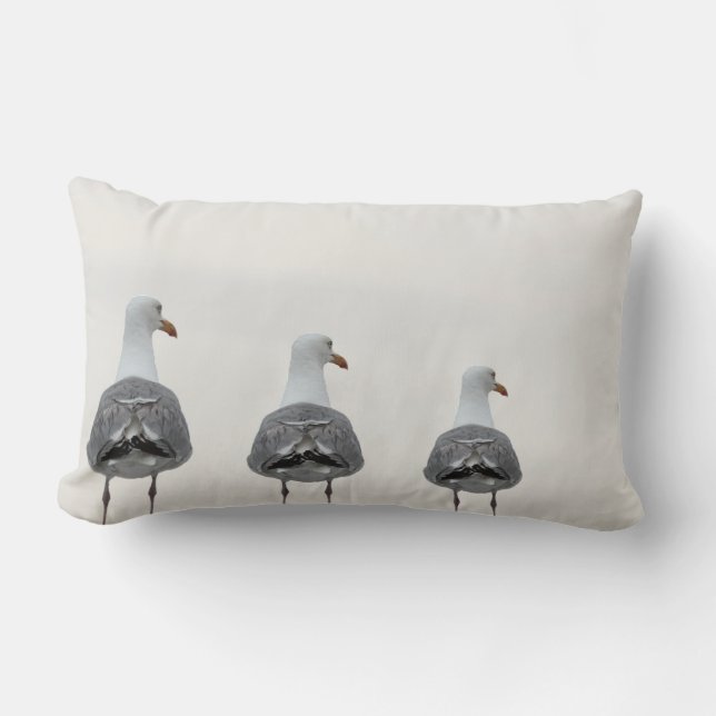 Seagull Pillow Kussen (Voorkant)