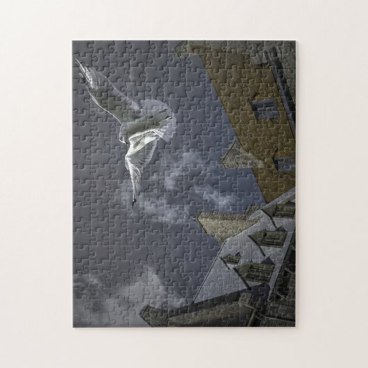 Seagull Place Royale Québec. Legpuzzel (Verticaal)