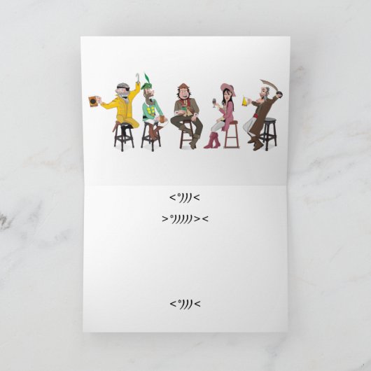 SEAGULL POOP JOE KAART (Binnen)