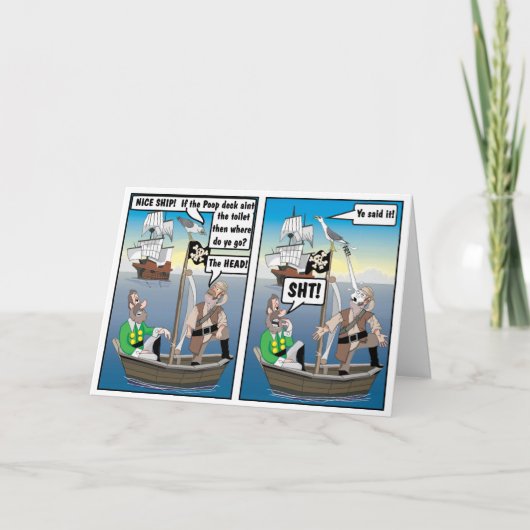 SEAGULL POOP JOE KAART (Voorkant)