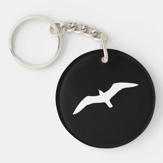 Seagull Shape Sleutelhanger (Voorkant)