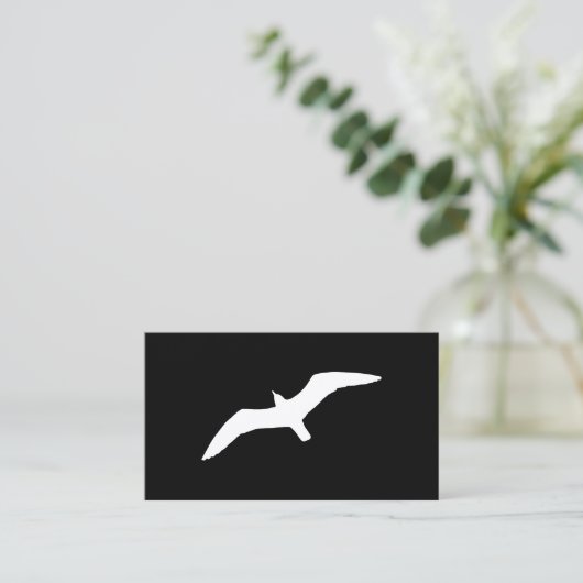 Seagull Shape Visitekaartje (Staand voorkant)