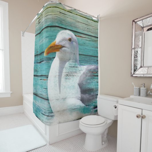 Seagull Shower Curtain Douchegordijn (In situ)