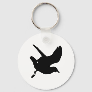 Seagull Silhouette Sleutelhanger
