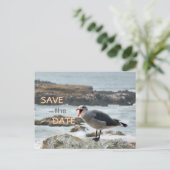 Seagull Sla de datum op Aankondigingskaart (Staand voorkant)