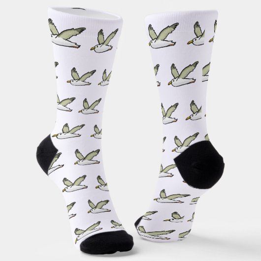 Seagull Sokken (Gebogen)