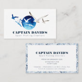 Seagull Sport Vist charters boot Visitekaartje (Voorkant / Achterkant)