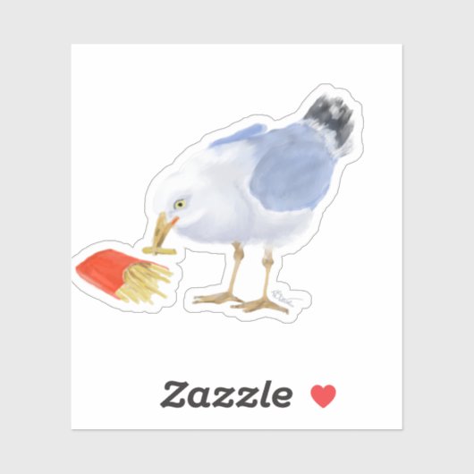 Seagull sticker (Vel)