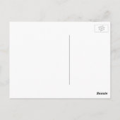 Seagull strand bedankt briefkaart (Achterkant)