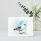 Seagull Studie 1 Briefkaart (Staand voorkant)